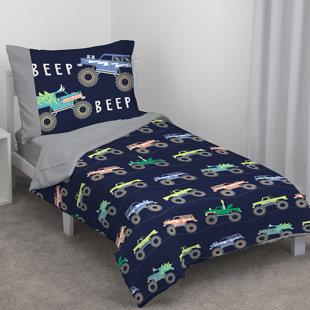 Monster truck hotsell twin sheet set